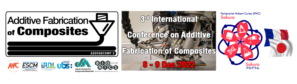 3rd International conference on Additive Fabrication of composites : French/japan dialogue>